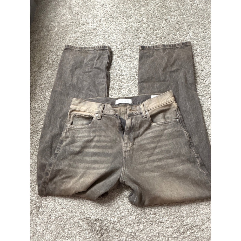 PacSun Dylan Baggy Jeans Mens 29x30 Brown Sun Faded Wash 100% Cotton Denim